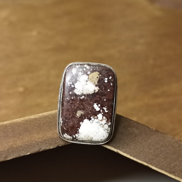 Hand Crafted Jewelry - Wild Horse stone ring, sz 6.5